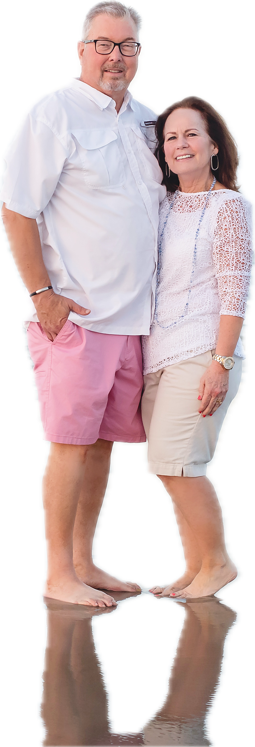 Jerrel and his wife, Diane, standing together